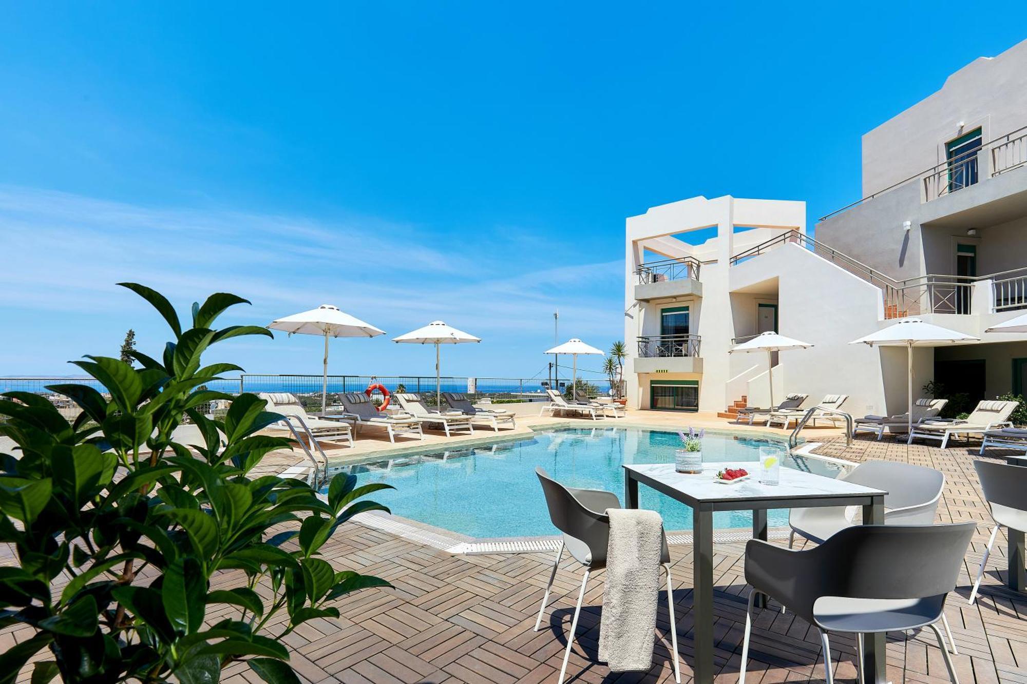 Bella Vista Hotel "By Checkin" Hersonissos  Luaran gambar